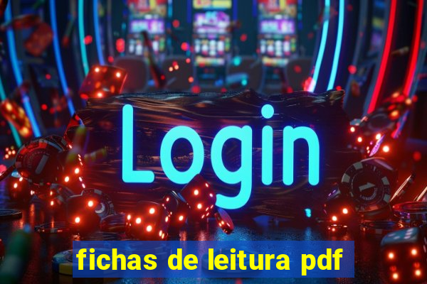 fichas de leitura pdf